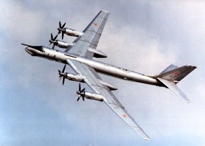 Soviet Tu-95 Bear Bomber